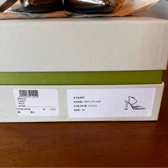 D'ACCORI Arya 100mm patent-leather pumps - Picture 9 of 9